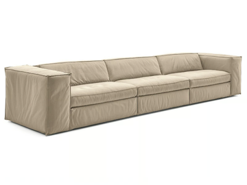 UP - 3 seater fabric sofa by Saba Italia - view 3